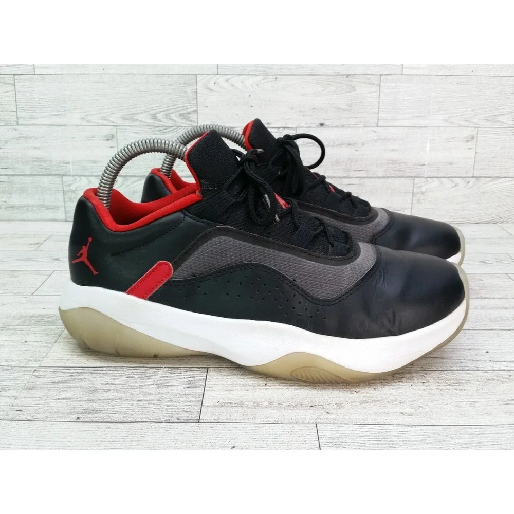 Youth Nike Air Jordan 11 CMFT Sneakers Black Red White Basketball Shoes Sz‎ 6.5Y